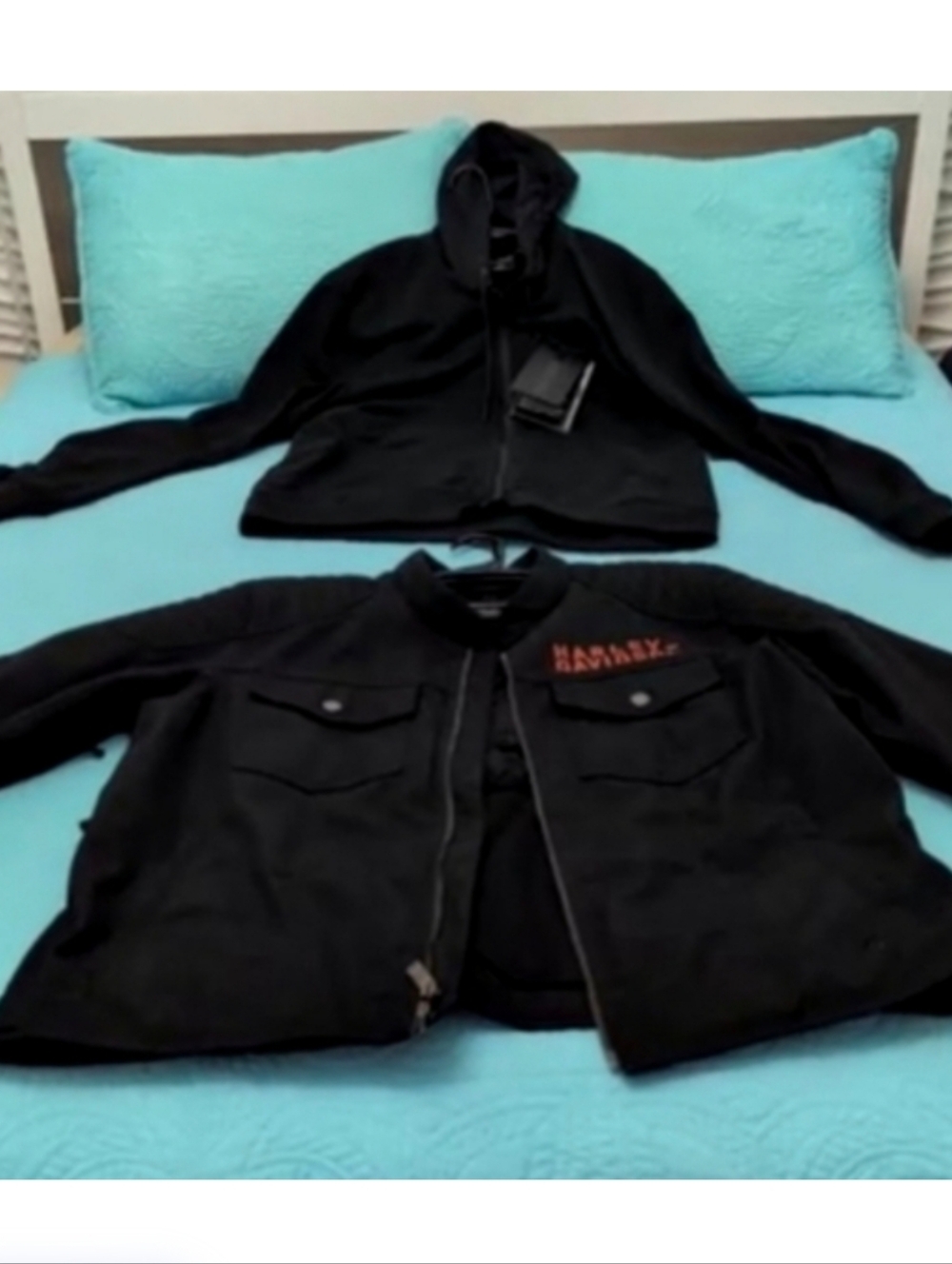 XXL Mens Harley Davidson Hoodie Jacket Ovation 3-in-1 Motorcycle Lightweight 2XL - Picture 6 of 15